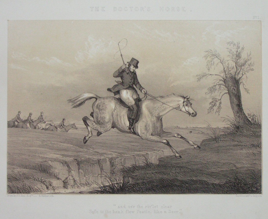 Lithograph - The Doctor's Horse. No.1. - Walker